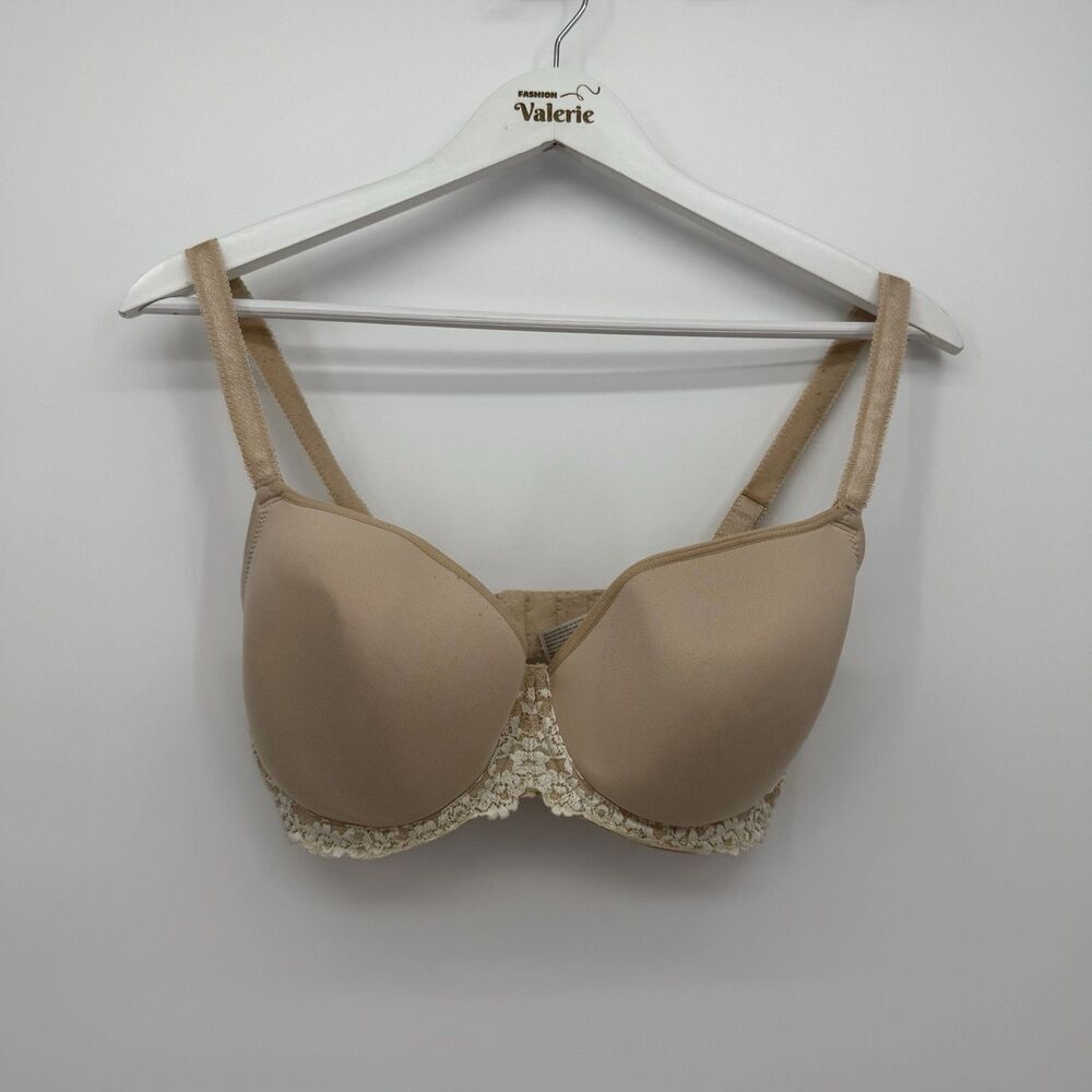 Wacoal Nude Lace Underwired Classic Size 32DDD Bra
